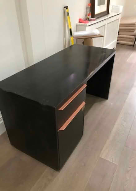 Photo of free Modern wooden desk (High St Ken W8)