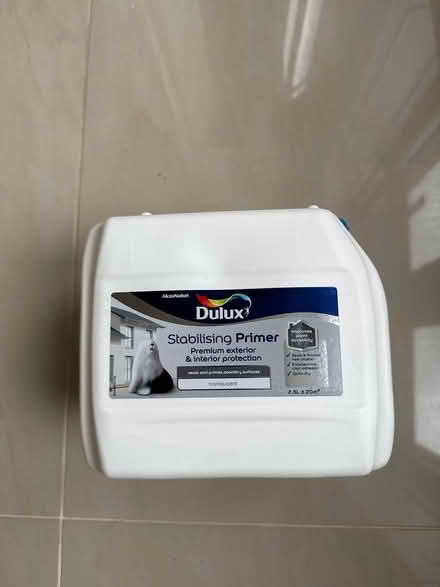 Photo of free Dulux stabilising primer, half can (West End, Glasgow) #1