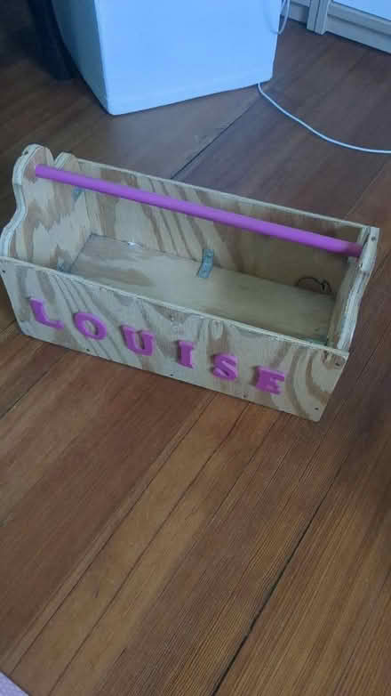 Photo of free Louise wood caddy (Belmont) #1