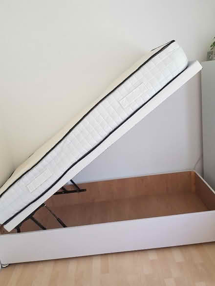 Photo of free Single bed (2' 6") with a lift up storage base (Shorton TQ3) #1