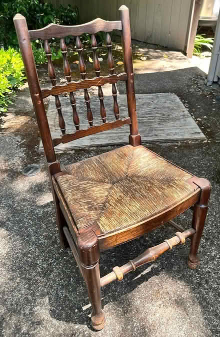 Photo of free LAST DAY! Straight Back Chair (Marin) #1