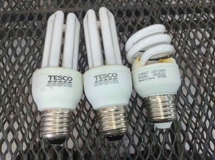 Photo of free 3 compact fluorescent bulbs (Great Boughton CH3) #2