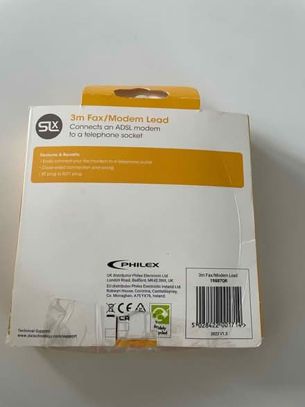 Photo of free Modem lead (Tunbridge Wells) #2