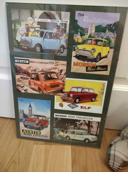Photo of free Clip Frame of mini postcards (Barnard's Green WR14) #1