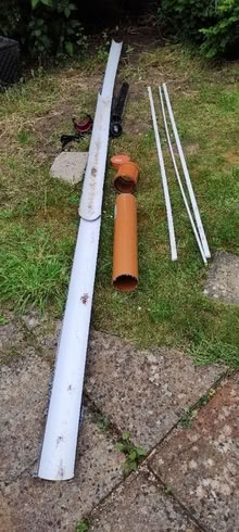 Photo of free Gutter, drain and electric trunking (Cassington OX29) #1