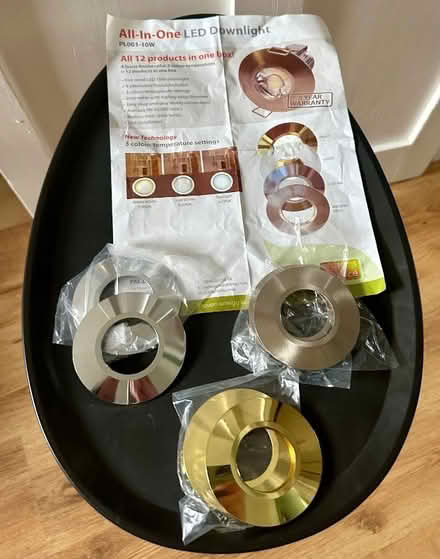 Photo of free Ceiling recessed light replacement surrounds (Holbeach St Marks PE12) #1