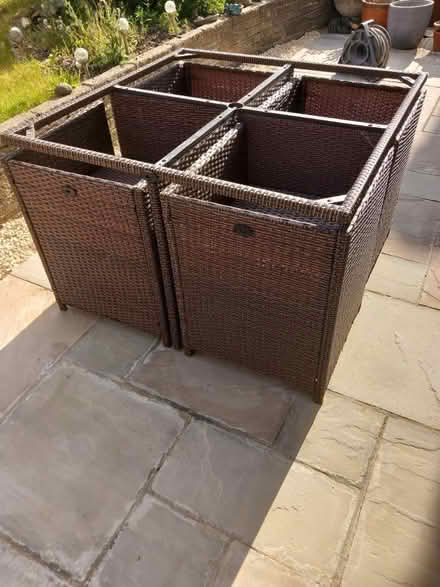 Photo of free Ratan table & chairs - no table top (Broadwater) #1