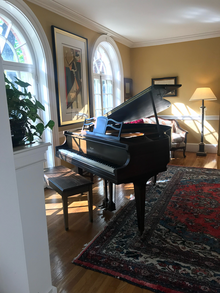 Photo of free baby grand piano (Brookline) #1