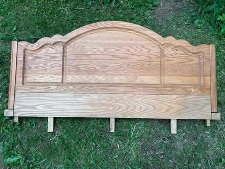 Photo of free Oak head board (Carp Road and McGee Side Road) #1