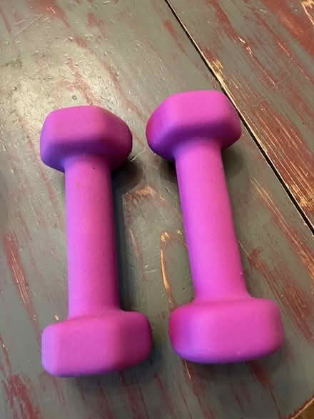 Photo of free 3-pound hand weights (Swarthmore) #1