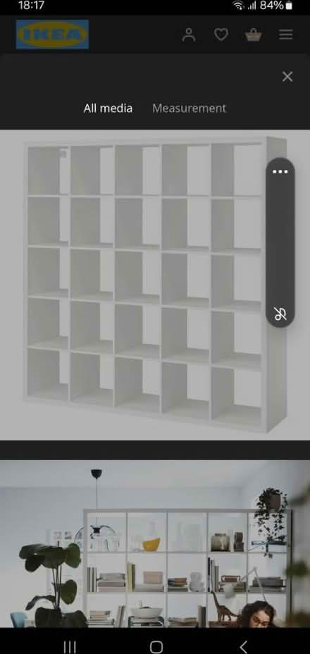 Photo of free Ikea shelving unit (Kendal) #2