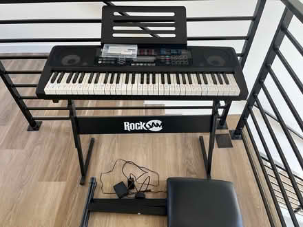 Photo of free Keyboard, stand and stool (Lake city) #1