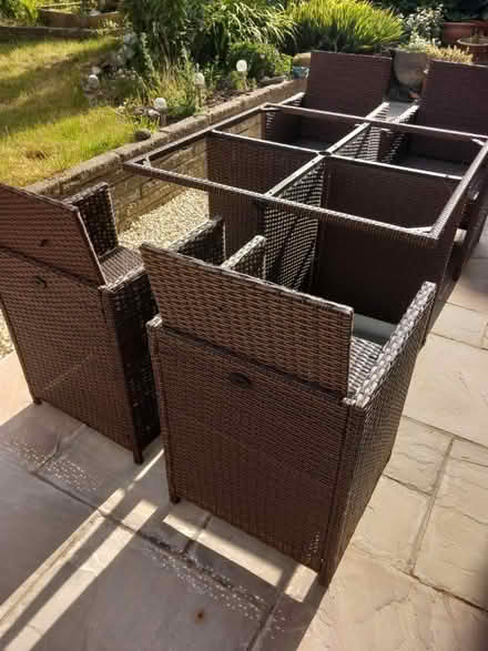 Photo of free Ratan table & chairs - no table top (Broadwater) #2