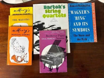 Photo of free Assorted classical music books (Frome BA11) #1