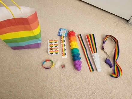 Photo of free pride goody bag (Tattenhoe MK4) #1