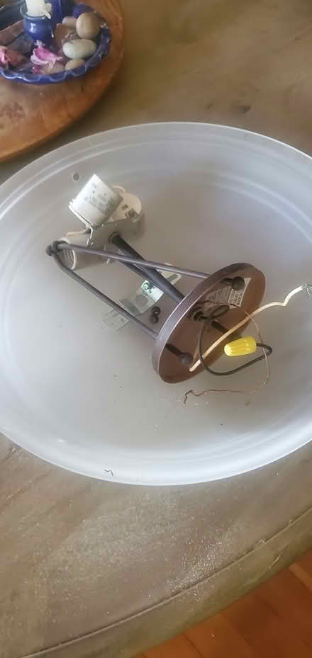 Photo of free Light Fixture (Sw Portland John's Landing) #1