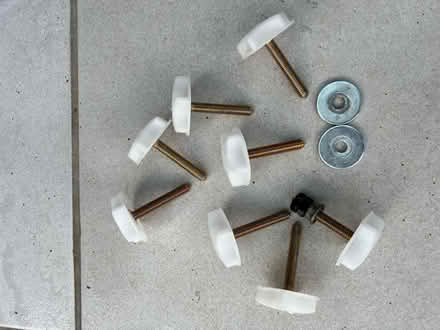 Photo of free Bolts with plastic buffers (Fareham PO15) #1
