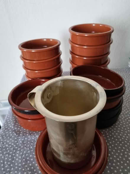 Photo of free Clay pots and aluminium jug (West End/Haymarket EH11) #1