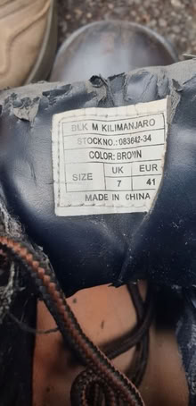 Photo of free Walking boots size 7 (Crosspool S10) #1