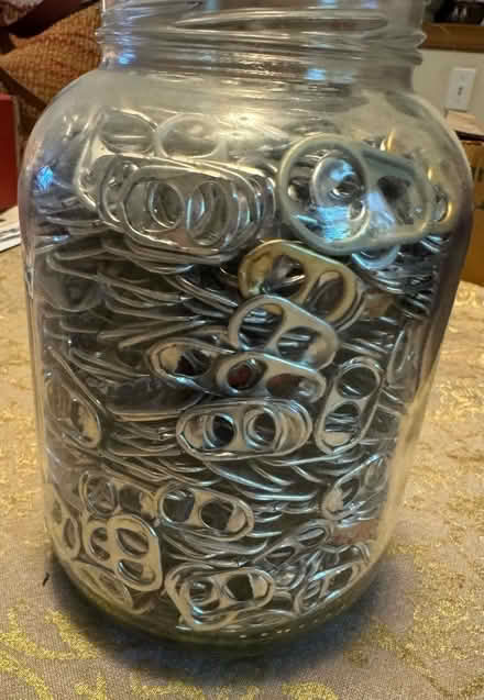 Photo of free Jar of pull tabs (Upper Chichester, PA) #1