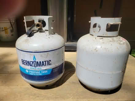 Photo of free Two 20lb Propane Tanks (New Lebanon) #1