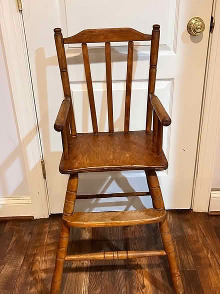 Photo of free Old high chair (Severna Park) #1