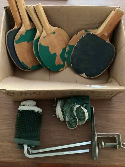 Photo of free Ping pong items (Rutledge, Delaware County) #1