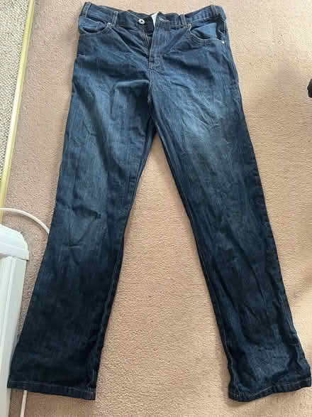 Photo of free 13-14 2x boys jeans + coat (Tilehurst RG30) #1