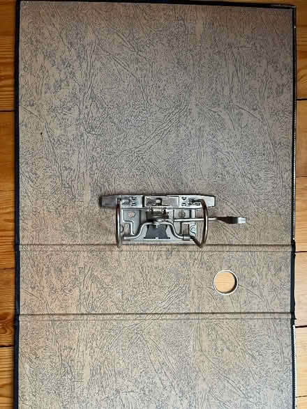 Photo of free 3 large (old) lever arch files (Nether Edge S7) #3