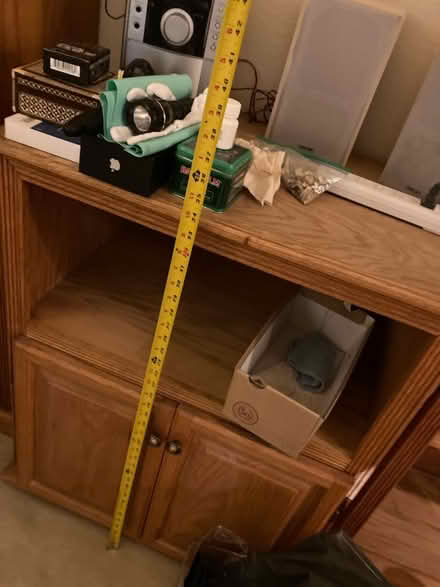 Photo of free Wooden TV/Bookcase (Lafayette) #1