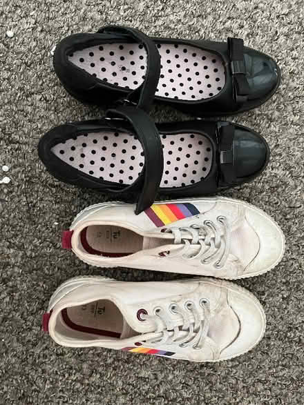 Photo of free Size 13 girls school shoes and trainers (Chapel Ash WV3) #1