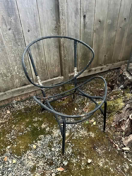 Photo of free LAST DAY! Wicker chair frame (Marin) #1