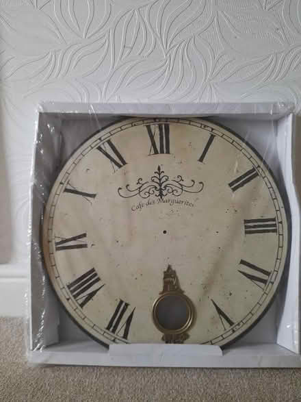 Photo of free pendulum wall clock (Hollins BL9) #3