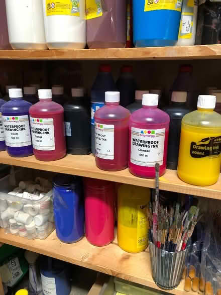 Photo of free Waterproof/non waterproof drawing inks (Little Neston CH64) #1