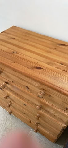 Photo of free Pine Chest of drawers (Brixham TQ5) #1