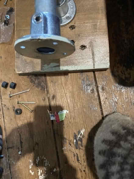 Photo of free Small industrial type shelf (Hove BN3) #1