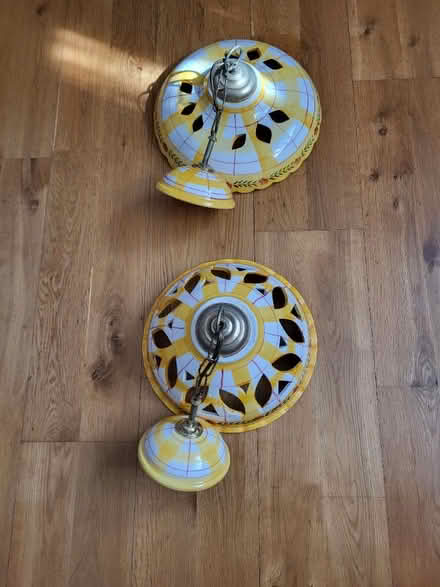 Photo of free Ceramic light shades (Andover) #1