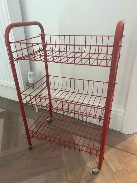 Photo of free Red vegetable rack (Dronfield) #1