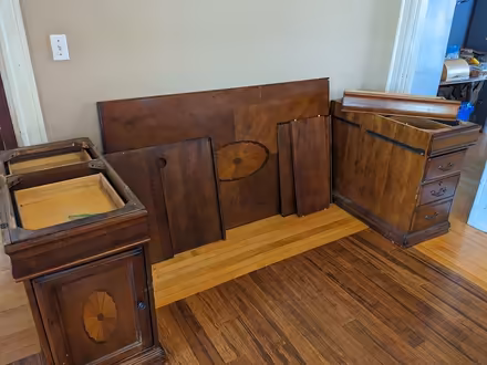 Photo of free large beautiful desk (Ball Square) #2