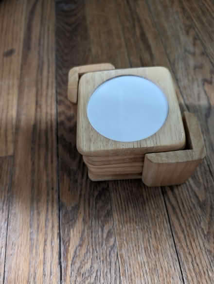 Photo of free Wood coaster set (Allendale NJ) #2