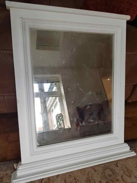 Photo of free Wooden mirror (Bedford MK41) #1