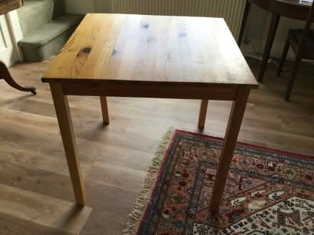 Photo of free Square pine table (North Road) #1