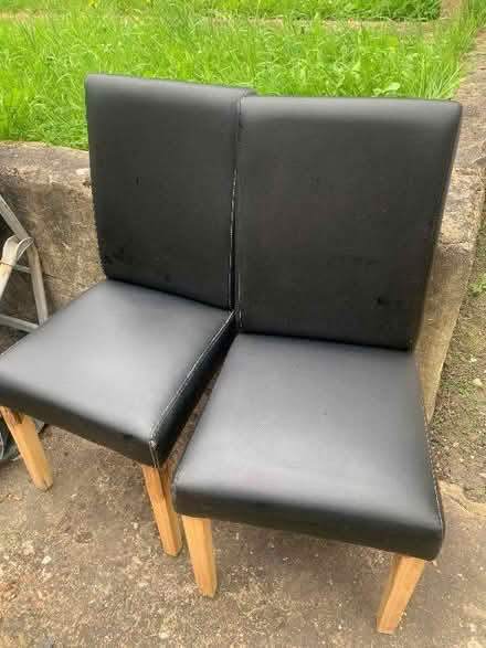 Photo of free 2 x Dinning chairs (Harold Hill RM3) #1