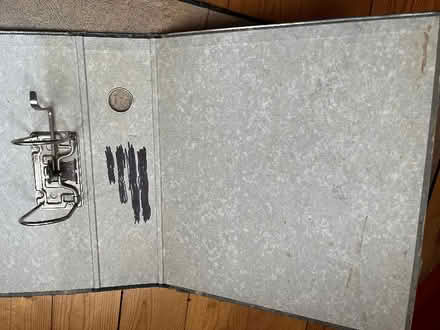 Photo of free 3 large (old) lever arch files (Nether Edge S7) #4