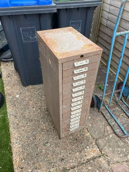 Photo of free Metal filing cabinet sack barrow (BN15) #1