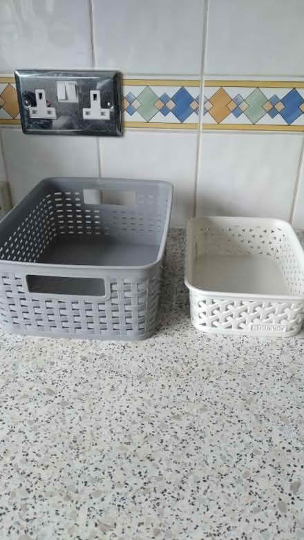 Photo of free Plastic baskets, planter (Haywood RG12) #1