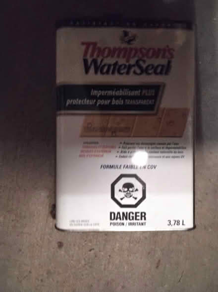 Photo of free Wood sealant/cleaner (Barrhaven) #1