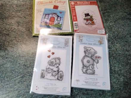 Photo of free 4 New Unused Cross stitch sets Delapre (Delapre) #3