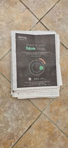 Photo of free Stack of old newspapers (Chapel End E4) #1