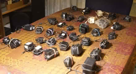 Photo of free 32 assorted wall chargers (Metuchen on Hwy 27 near Costco) #1